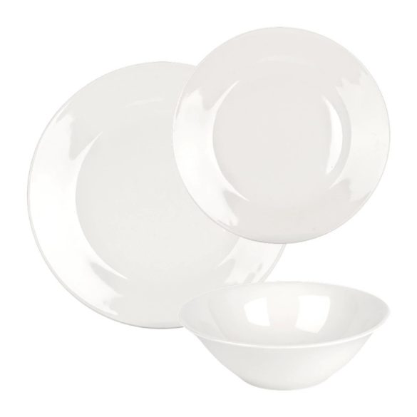 18-dielna biela porcelánová súprava Vilde 139845