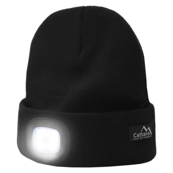 Pletená čiapka s LED – 150 lm 14021