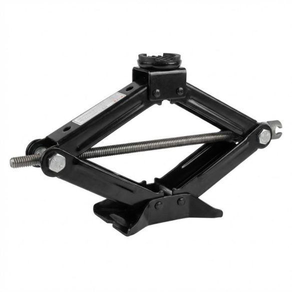 Black „Low Profile“ nožnicový zdvihák / zdvihák auta – 1,5 tony 14400