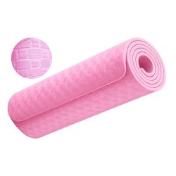   Cvičebná podložka na tréning 180 × 60 cm, ružová 14662_R