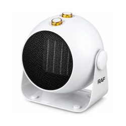   RAF Keramický ventilátorový ohrievač 1800 W – so širokým rozptylom vzduchu | Biela 14861