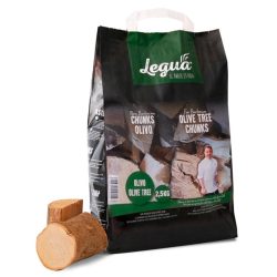 Legua Olivové drevené polená na údenie 2,5 kg 1493