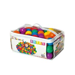   Intex 49602 Farebné plastové loptičky vo vrecku (6,5 cm, 100 ks) 149602