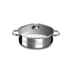   Panvica Perfect Home z nehrdzavejúcej ocele (22 cm) – so skleneným vekom 14977