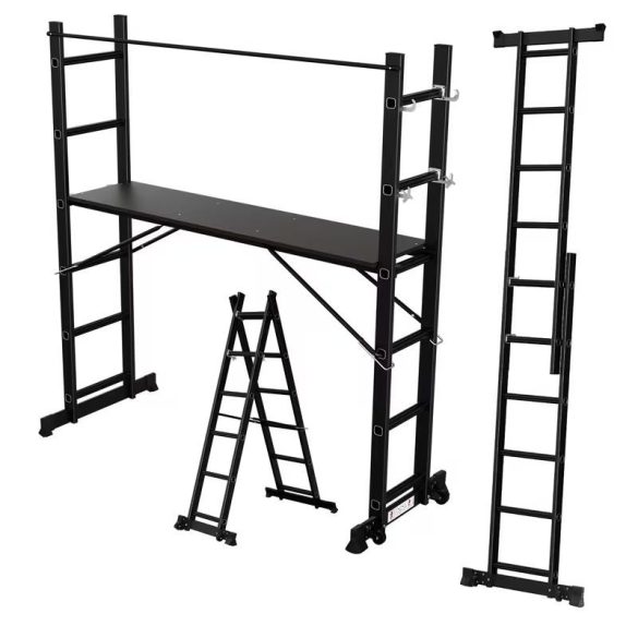 Prenosný pracovný stôl a rebrík s nastaviteľnou výškou 15533785Q