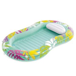  Intex 57803 Nafukovacie ležadlo Tropická oáza zelená 2,06 x 1,22 m 157803