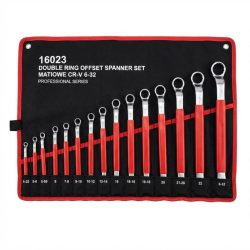   Benson 12-dielna sada profesionálnych ohnutých hviezdicových kľúčov – (6–32 mm) 16023