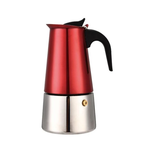 Perfect Home Metal Red kávovar na 6 šálok 16665