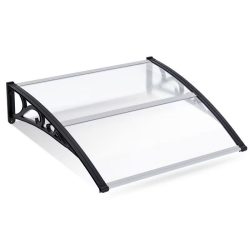   Priehľadná polykarbonátová strieška 120 x 100 cm odolná ochrana vstupu 167Q3G55G