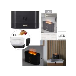   LED zvlhčovač a aromaterapeutický difuzér s efektom plameňa 172-0VE6068