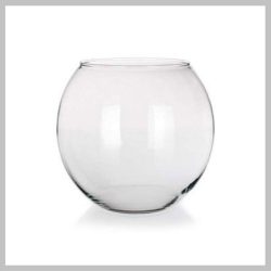 Váza GLOBE, 21,5 cm, číre sklo 1830010