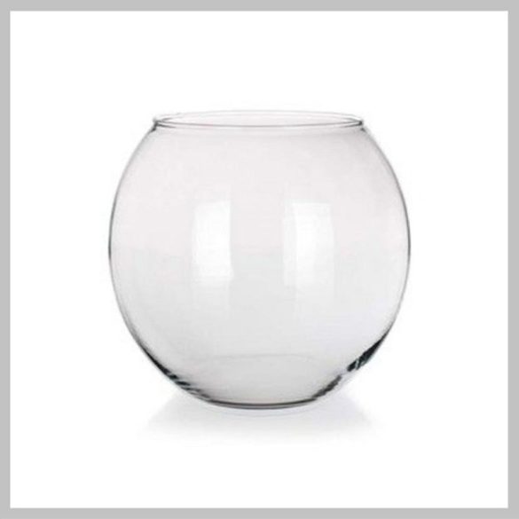 Váza GLOBE, 21,5 cm, číre sklo 1830010