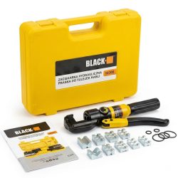BLACK Hydraulická lisovačka káblov 18305