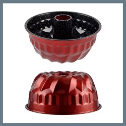   Perfect Home Metal Red Line Gugelhupf panvica s centrálnym krúžkom 23*9,6 cm 19131