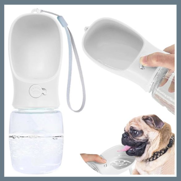 Prenosná cestovná fľaša pre psov 380 ml 19445_B