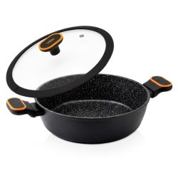   TERRUNA hlboká panvica s granitovým povrchom a skleneným vekom 24 cm – 2 l 199160