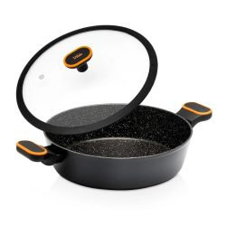   TERRUNA hlboká panvica s granitovým povrchom a skleneným pokrievkom 28 cm – 3,5 l 199161