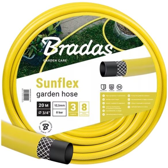 Bradas Sunflex trojvrstvová záhradná hadica 20 metrov 1K073532Q