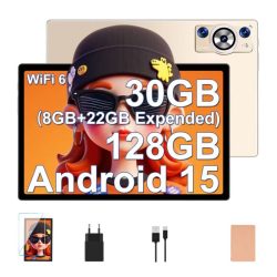 DEERTiME E9 25,7 cm Android 15 tablet zlatá 1K653V6WQA