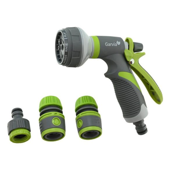 GARVIA 4-dielna, 8-funkčná sada postrekovacej pištole 20451