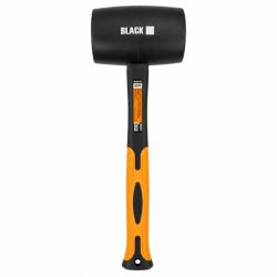 Gumené kladivo BLACK 900 g s ergonomickou rukoväťou 20526
