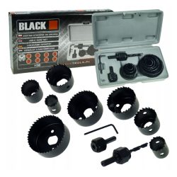 Sada vŕtačiek BLACK, 11-dielna, 21000