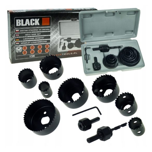 Sada vŕtačiek BLACK, 11-dielna, 21000