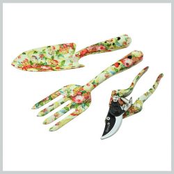   GARVIA Light Flowers záhradný náradie set – 3 kusy 21141