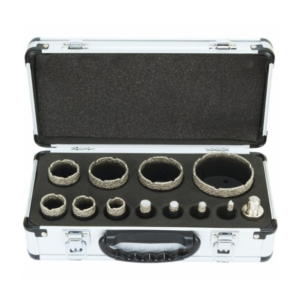 Sada diamantových vyrezávacích kotúčov BLACK, 11-dielna, M14 21210