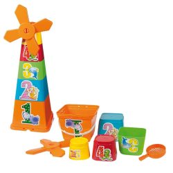   Sada vedierok na stavanie veží s veterným mlynom 41 cm 213100