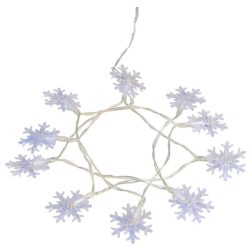   MagicHome SnowFlake LED vianočná dekorácia, studená biela, 0,9 m 2170445