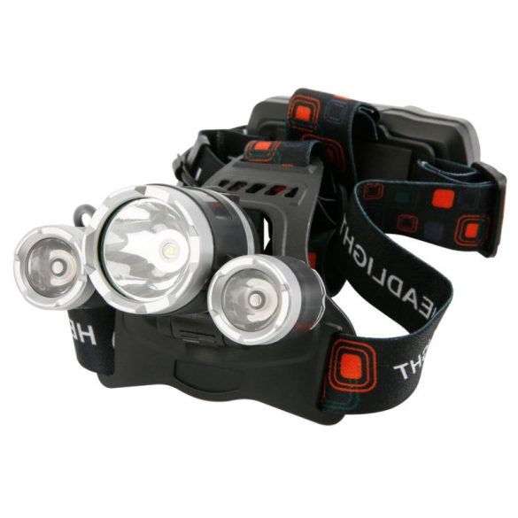 Čelovka Strend Pro Headlight H931, T6+2 XPE LED, 300 lm, 1200 mAh, nabíjanie cez USB 2171965