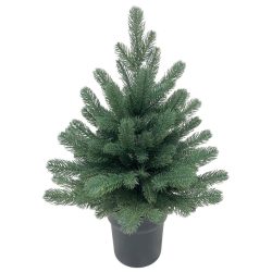   MagicHome Firian 3D umelý smrek v kvetináči, 60 cm 2174009