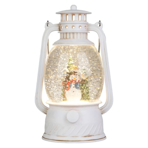 MagicHome Vianočná lampička so snehuliakom, teplá biela LED, 12 × 10 × 20,5 cm 2174129