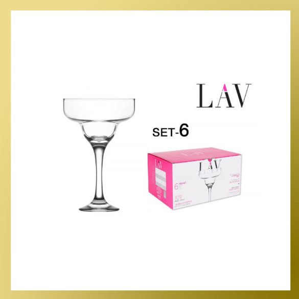 Sada pohárov na margaritu, 6 kusov 22207581S