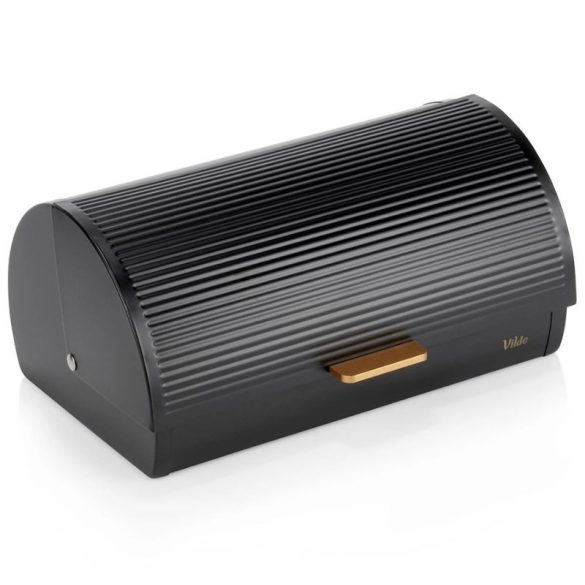 Vilde Čierny kovový chlebník 229305