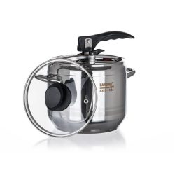   AXIO Tlakový hrniec z nehrdzavejúcej ocele so skleneným vekom (5,0 l) 2322502ALS