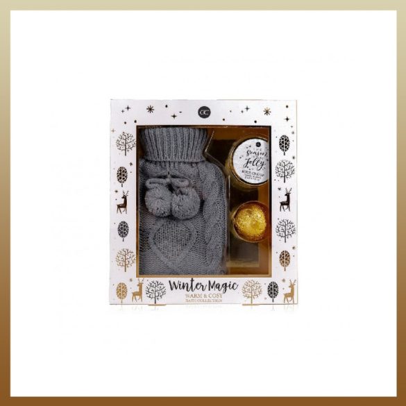Darčeková sada Wellness box s fľašou na teplú vodu 243-6052428