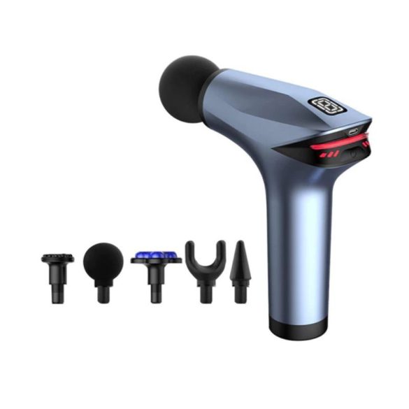 Vysoko výkonná bezdrôtová masážna pištoľ na telo 24579_N