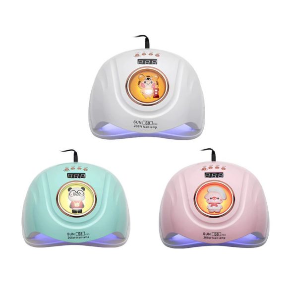 UV/LED lampa na nechty – 268W, 57 LED 24614