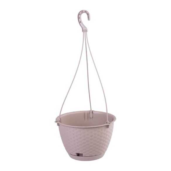 Závesný kvetináč RATOLLA Round W 240 – farba Mokka 255392