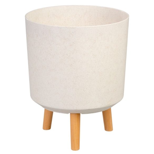Kvetináč Strend Pro, biely 30 × 30 × 37 cm 255633