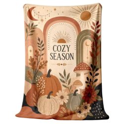   Pléd s jesenným vzorom „Cozy Season“ 76 × 100 cm 25MWW62442