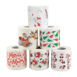   Toaletný papier s vianočnými motívmi – 250 listov, rôzne vzory 26007