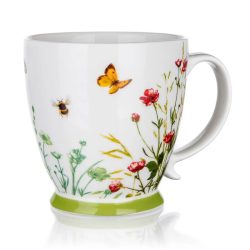   Keramický hrnček MEADOW s kvetinovým vzorom, 450 ml 267170