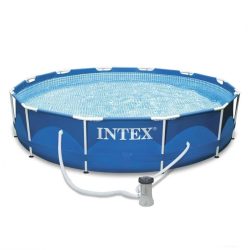   Intex kovový rámový bazén 366×76 cm so kartušovou filtráciou – 28212