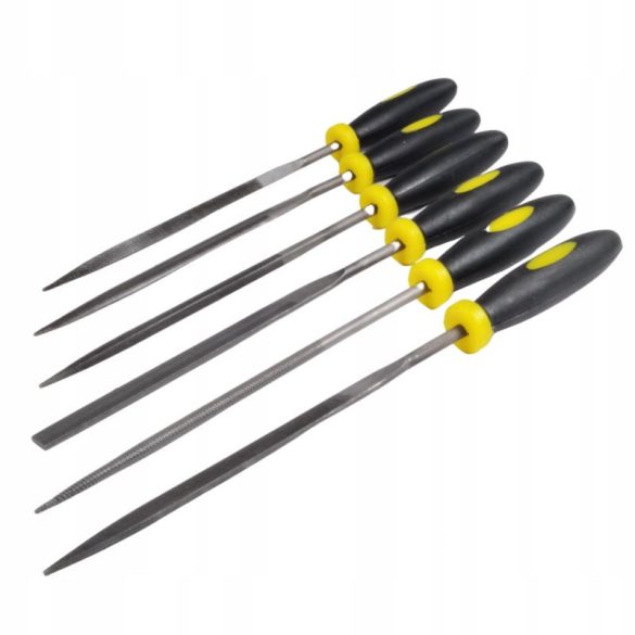 Sada pilníkov BLACK 6 ks sada presných pilníkov 28752