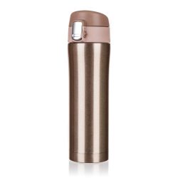   Cestovný termos z nehrdzavejúcej ocele – 430 ml, metalická zlatá 287963