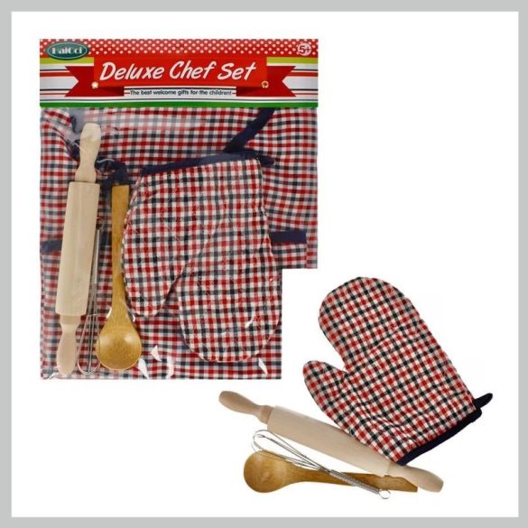 Detská kuchárska sada so zásterou a doplnkami 290969