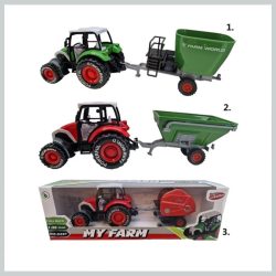 Traktor My Farm s prívesom 28 cm 295333